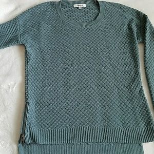 Madewell Pullover Side Zip Sweater